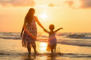 In ogni stagione c'è un luogo dove genitori e figli sognano la spiaggia